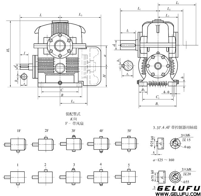 TP型平麵包絡環麵蝸杆減速機