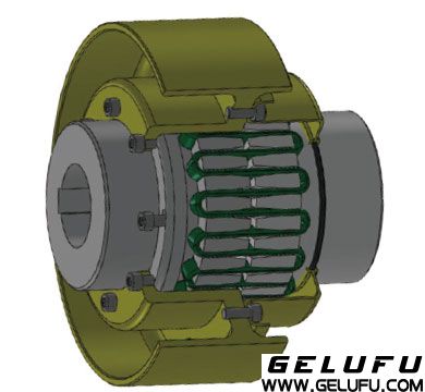 JSZ 型帶製動輪型蛇簧聯軸器